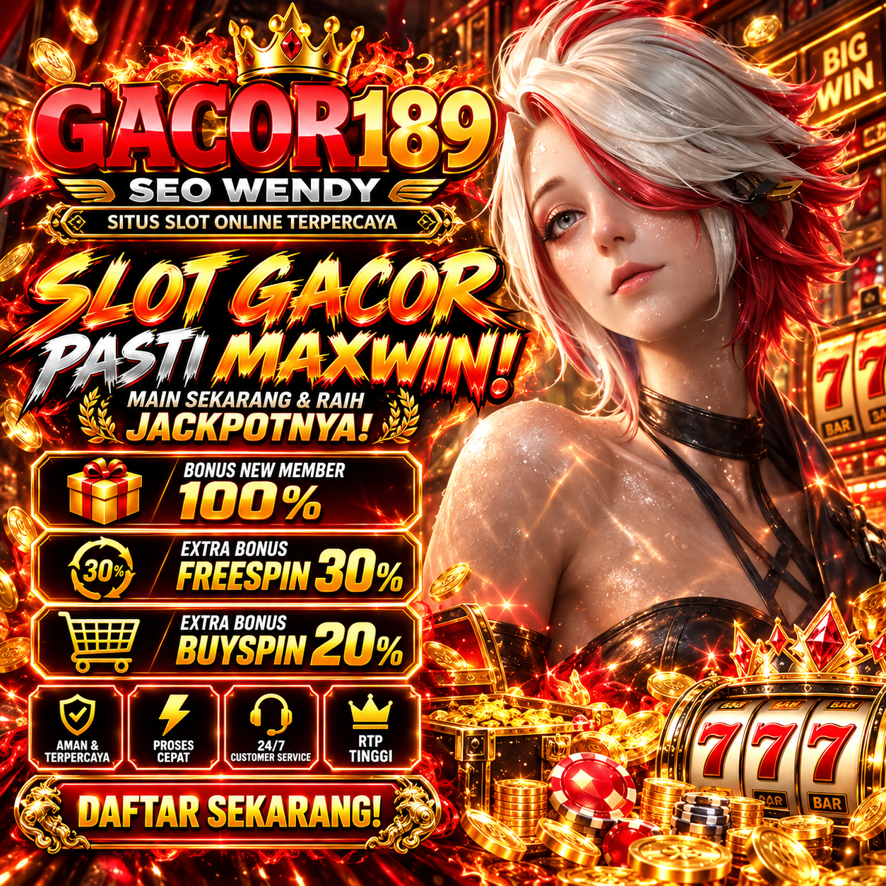 GACOR189 Official Banner